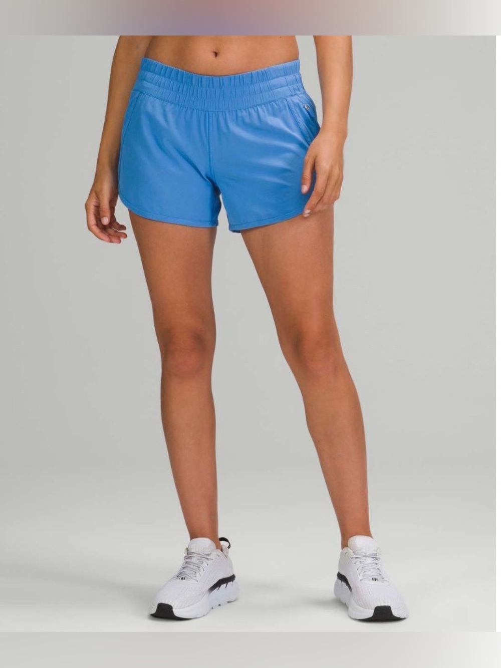 Lululemon Traker Shorts - Size 18 - Blue Nile - Low Rise - 4” Inseam